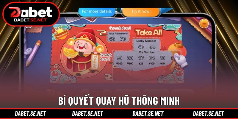 Bí quyết quay hũ thông minh