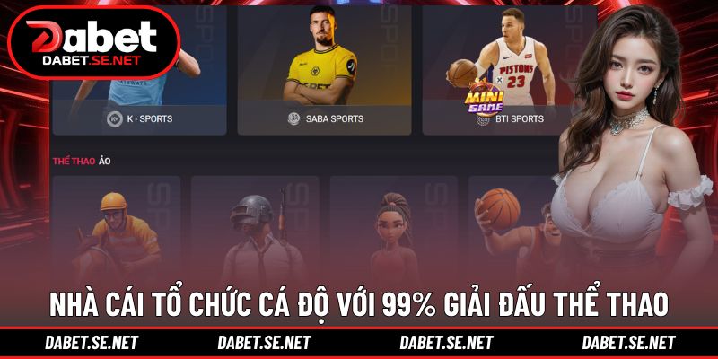 Nhà cái tổ chức cá độ với 99% giải đấu thể thao Nhà cái tổ chức cá độ với 99% giải đấu thể thao